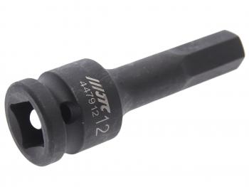 929 р. Бита-головка 12 HEX H12х78мм ударная JTC JTC TOOLS CO., LTD jtc-447912  с доставкой в г. Кемерово. Увеличить фотографию 1
