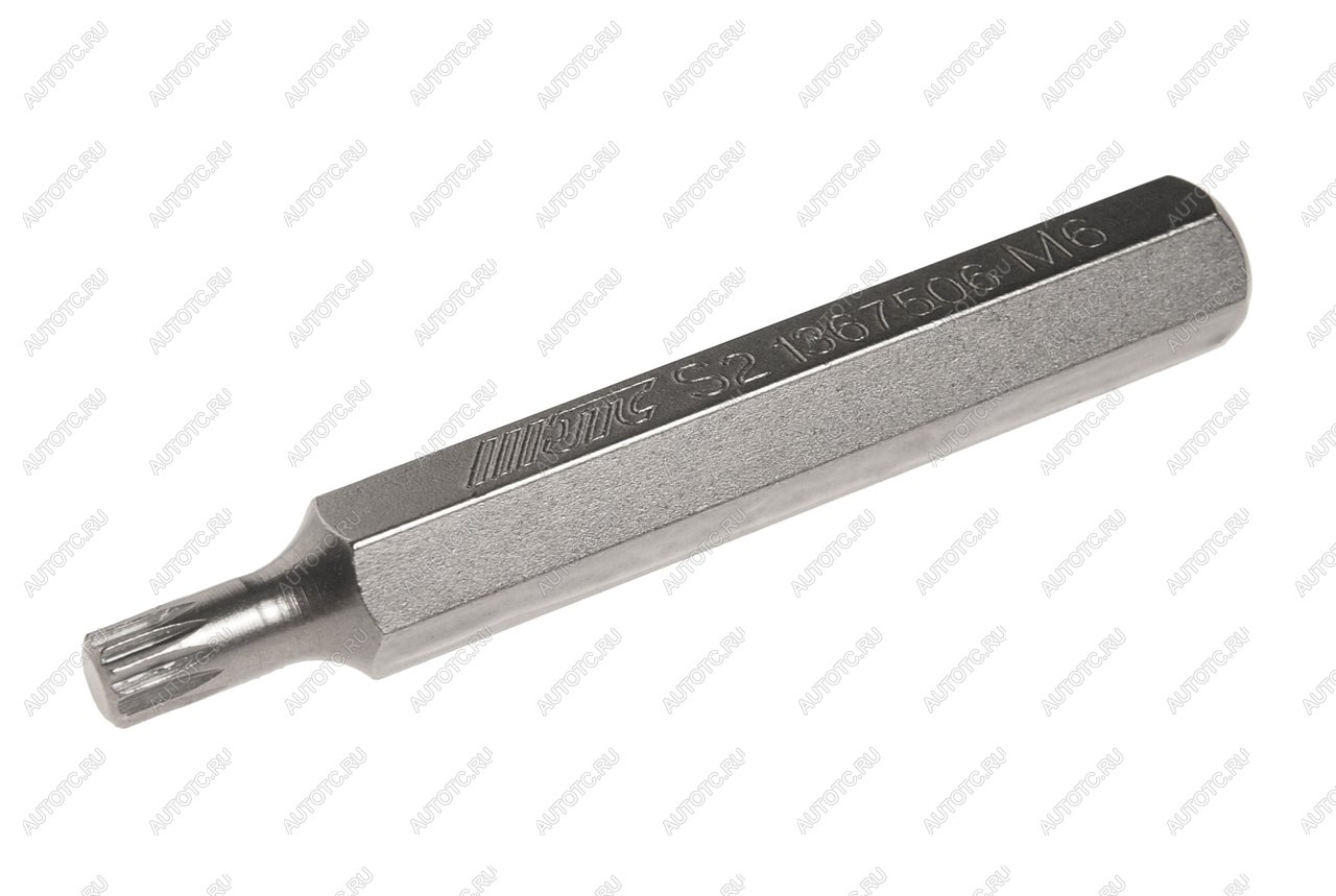 155 р. Бита SPLINE M6х75мм 10мм удлиненная S2 JTC JTC TOOLS CO., LTD jtc-1367506  с доставкой в г. Кемерово
