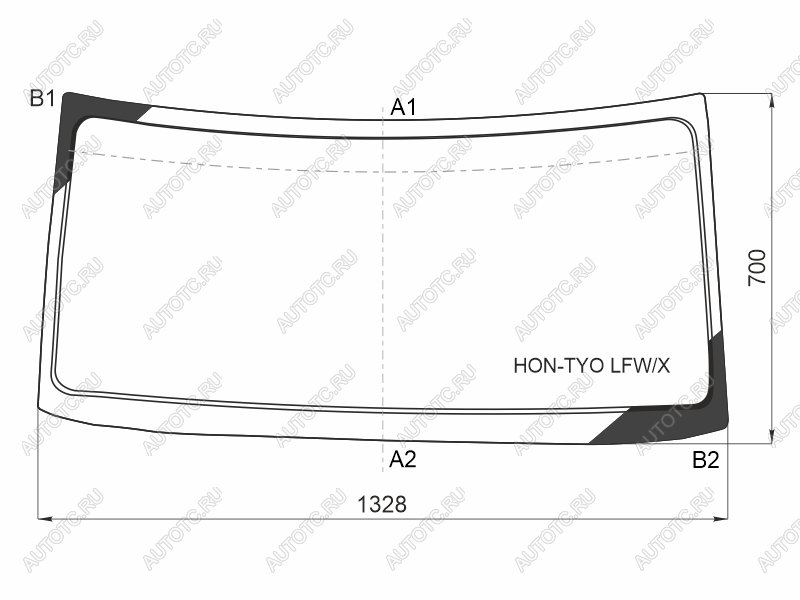 10 499 р. Стекло лобовое Honda N-BOX 11-15 XYG HON-TYO LFW/X  с доставкой в г. Кемерово