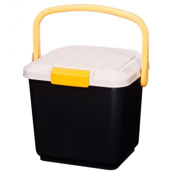 1 999 р. Ящик экспедиционный IRIS RV BOX Bucket 15B, 15 литров 34x32x28 см., бежевыйчерный  bucket 15bh  с доставкой в г. Кемерово. Увеличить фотографию 3