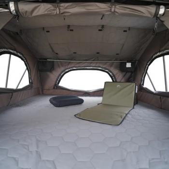151 539 р. Палатка на крышу автомобиля Wild Land Wild Cruiser 160 Pro (облегченная)  900007-0003-0001  с доставкой в г. Кемерово. Увеличить фотографию 2