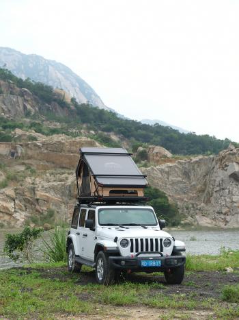 214 139 р. Палатка на крышу автомобиля Wild Land Bush Cruiser 120 V2 Pro, с лестницей  900006-0001-0004,set  с доставкой в г. Кемерово. Увеличить фотографию 14