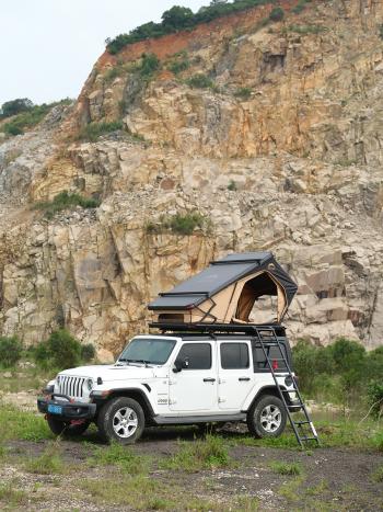 214 139 р. Палатка на крышу автомобиля Wild Land Bush Cruiser 120 V2 Pro, с лестницей  900006-0001-0004,set  с доставкой в г. Кемерово. Увеличить фотографию 13