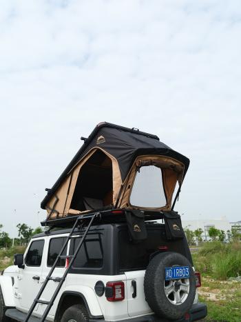 231 159 р. Палатка на крышу автомобиля Wild Land Bush Cruiser 140 V2 Pro, с лестницей  900006-0002-0004.set  с доставкой в г. Кемерово. Увеличить фотографию 13