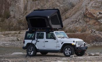 182 469 р. Палатка на крышу автомобиля Wild Land Desert Cruiser 120 Pro с лестницей  900002-0001-0007.set  с доставкой в г. Кемерово. Увеличить фотографию 20