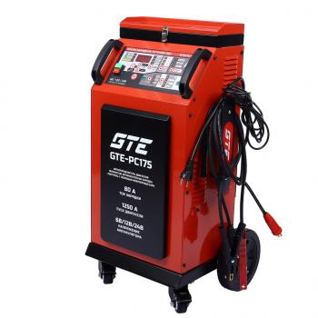 50 999 р. Устройство пуско-зарядное 12-24V80-750Ач1250А передвижное GTE GTE gte-pc175  с доставкой в г. Кемерово. Увеличить фотографию 1