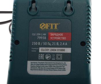 2 299 р. Устройство зарядное для электроинструмента 21.0В FIT FIT clc-20v-2.4h  с доставкой в г. Кемерово. Увеличить фотографию 3