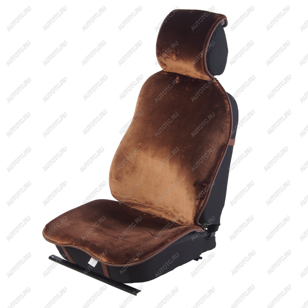 2 899 р. Накидка на сиденье мех искусственный коричневая 2шт. Mutton PSV PSV 132238  с доставкой в г. Кемерово