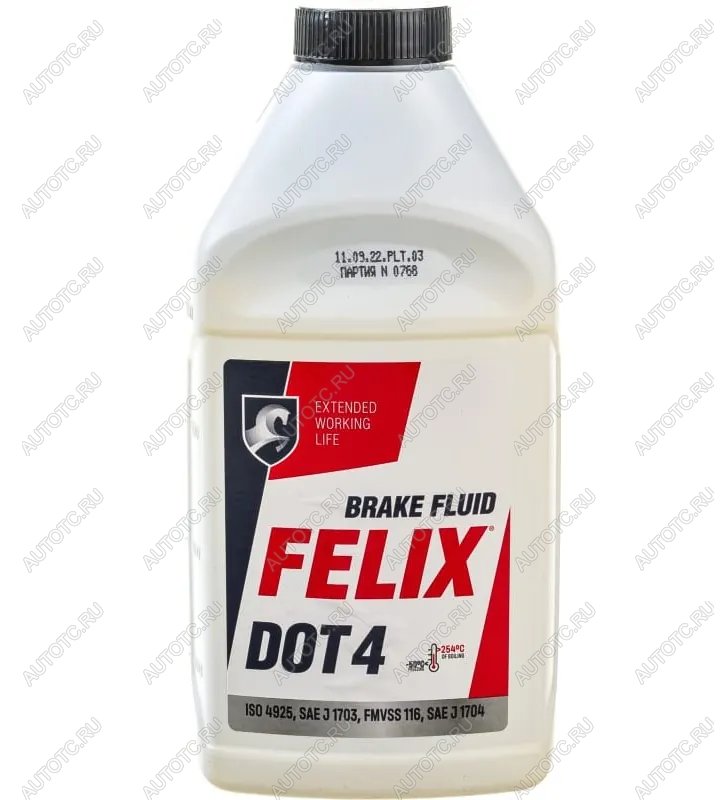 209 р. Жидкость тормозная FELIX ДОТ 455гр ГСМ ГСМ 430130005  с доставкой в г. Кемерово