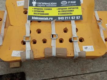 3 889 р. Нож боковой правый (5 отверстий) SD16 SHANTUI 16y-81-00003144-70-11261  с доставкой в г. Кемерово. Увеличить фотографию 3
