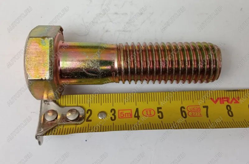 79 р. Болт М18x65х2.5 крепления катка опорного SD16 SHANTUI 01010-5186501010-81865  с доставкой в г. Кемерово