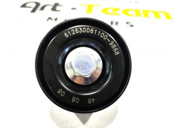 4 779 р. Ролик промежуточный натяжителя ремня WP12WP13 SHACMAN ОРИГИНАЛ SHACMAN 612630061100  с доставкой в г. Кемерово. Увеличить фотографию 2