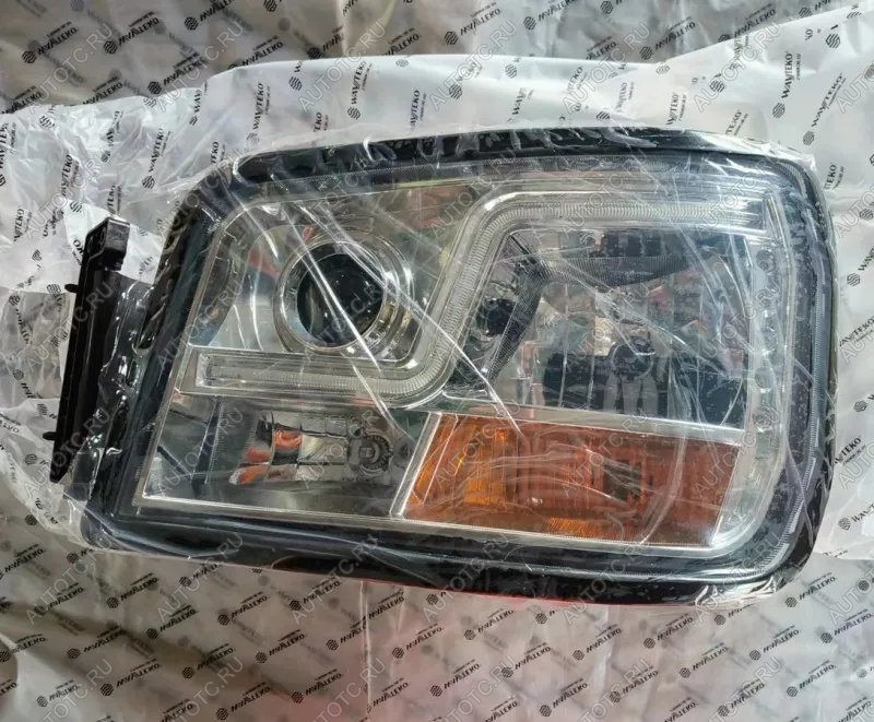23 919 р. Фара самосвал LED левая SHACMAN X3000 WAYTEKO PREMIUM (!!!УЦЕНКА: возможен нетоварный вид!!!) WAYTEKO PREMIUM dz96189722010  с доставкой в г. Кемерово