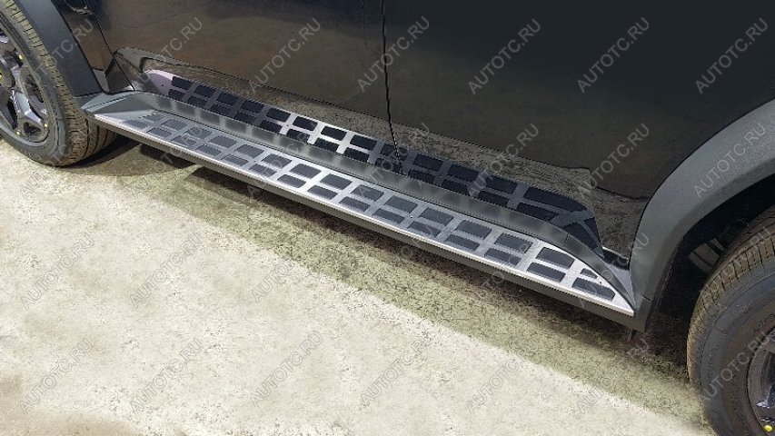 12 199 р. Накладки на пороги (лист 1.5 мм) 2шт  jetourt22402  с доставкой в г. Кемерово