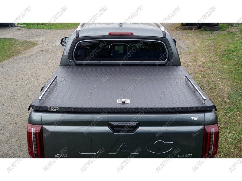 12 199 р. Рейлинг длинный (комплект) ТСС Тюнинг FOTON Tunland G7 2.0 Diesel АКПП 4WD 2024  fottung72410  с доставкой в г. Кемерово