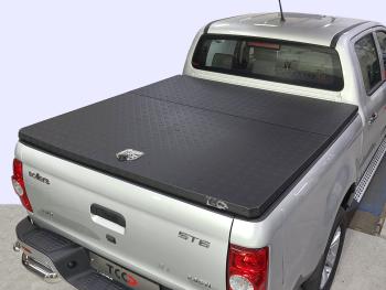 Крышка кузова ТСС Тюнинг Sollers ST6 (2023-2025) пикап (алюминий Black)