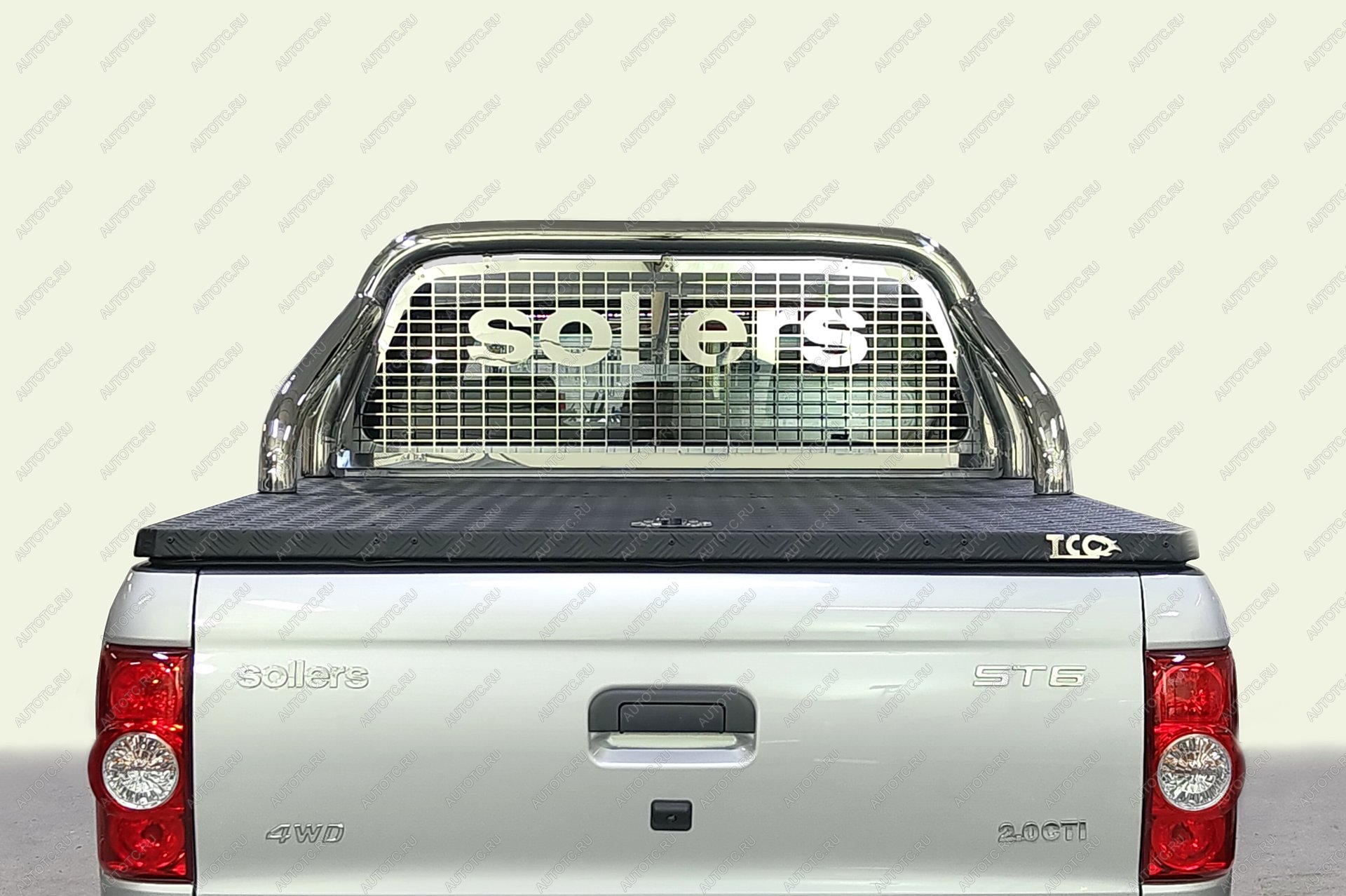 67 999 р. Защита кузова и заднего стекла ( крышки) 76,1 мм ТСС Тюнинг SOLLERS ST6 2023-  solst62326  с доставкой в г. Кемерово
