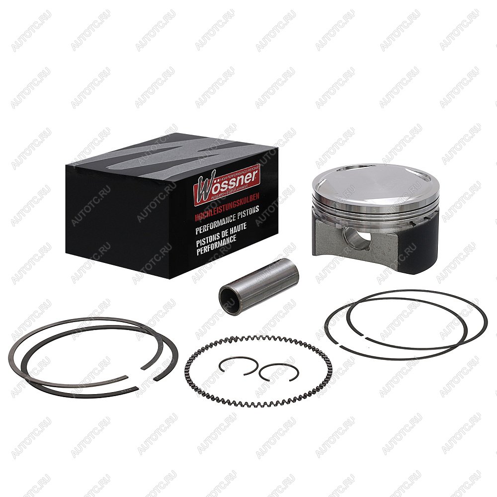 23 449 р. Поршень в сборе Wossner Honda XR400R  TRX400EX 11:1 SportraxTRX 400 X 09-14  99-08  8604d050  с доставкой в г. Кемерово