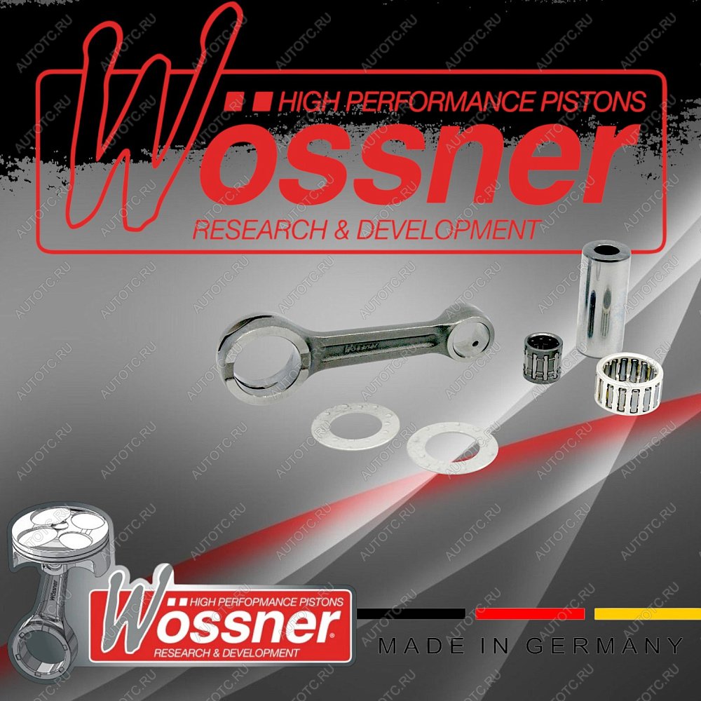 13 699 р. Шатунная сборка Wossner Honda CRF250R 04-17, CRF250X 04-17  p4001  с доставкой в г. Кемерово