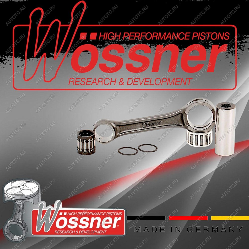 11 799 р. Шатунная сборка Wossner Suzuki RM250 86-92, RMX250 89-01  p2027  с доставкой в г. Кемерово