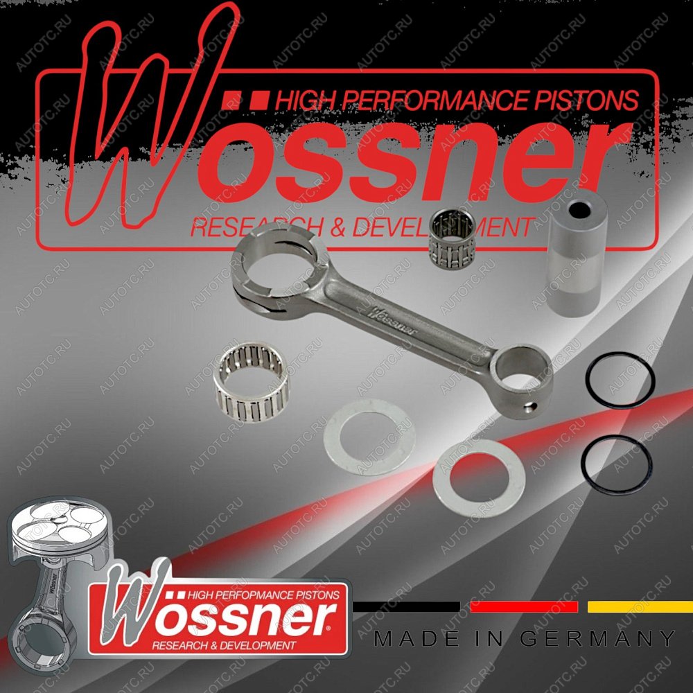12 649 р. Шатунная сборка Wossner Suzuki RM125 87-96  p2015  с доставкой в г. Кемерово