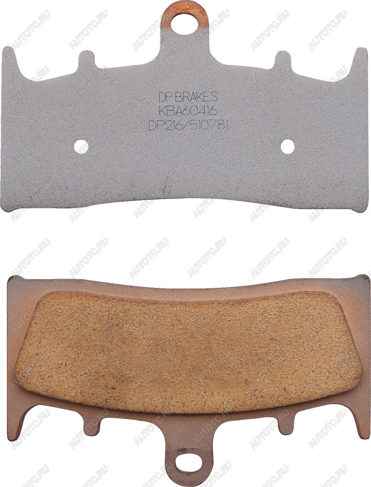 2 599 р. Тормозные колодки DP-Brake DP216  dp216  с доставкой в г. Кемерово