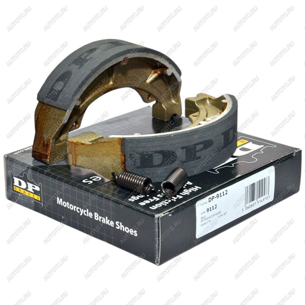 2 499 р. Тормозные колодки барабанные DP-Brake 9112  9112  с доставкой в г. Кемерово