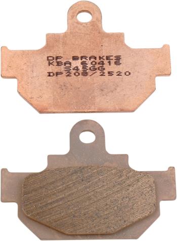 2 389 р. Тормозные колодки DP-Brake DP208  dp208  с доставкой в г. Кемерово. Увеличить фотографию 1