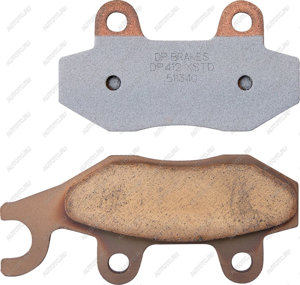 2 499 р. Тормозные колодки DP-Brake DP412  dp412  с доставкой в г. Кемерово