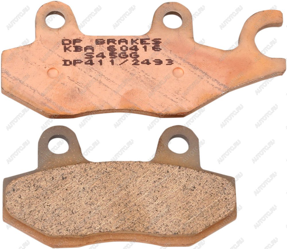 2 499 р. Тормозные колодки DP-Brake DP411  dp411  с доставкой в г. Кемерово
