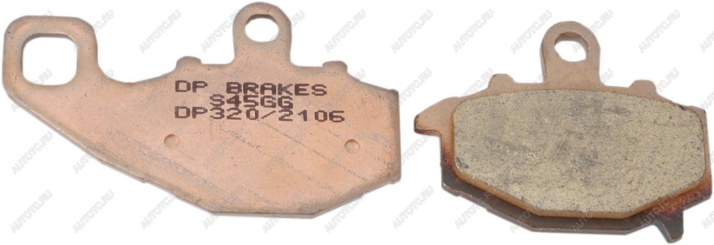 2 599 р. Тормозные колодки DP-Brake DP320  dp320  с доставкой в г. Кемерово