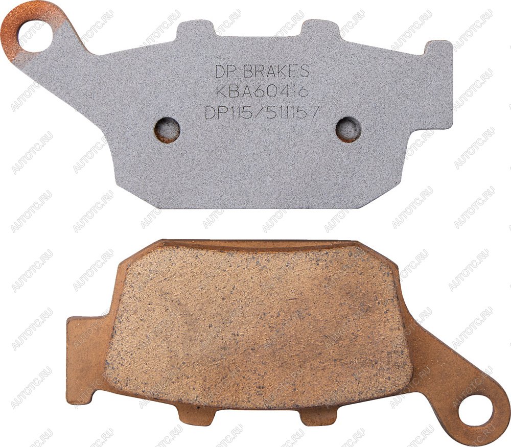 2 599 р. Тормозные колодки DP-Brake DP115  dp115  с доставкой в г. Кемерово