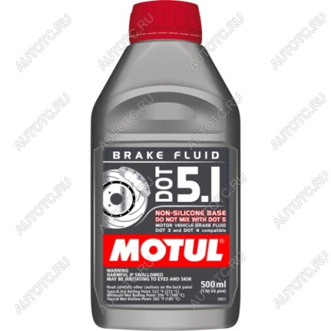 1 229 р. Гидравлическая жидкость Motul DOT 5.1 Brake Fluid 0,5л.  пм-00005751  с доставкой в г. Кемерово