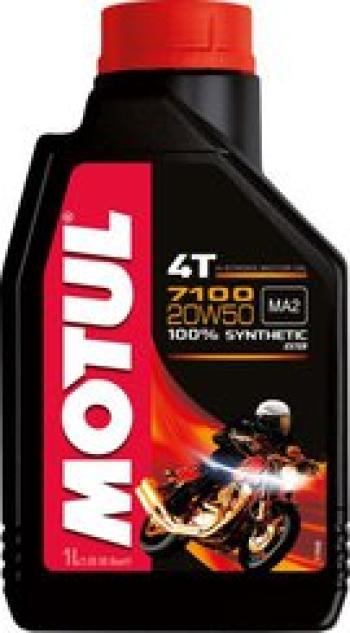 2 049 р. Масло Motul 7100 4T 20W-50 1л.  пм-00006580  с доставкой в г. Кемерово. Увеличить фотографию 1