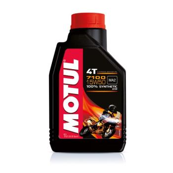 2 049 р. Масло Motul 7100 4T 15W-50 1л.  пм-00006396  с доставкой в г. Кемерово. Увеличить фотографию 1