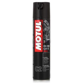 1 449 р. Смазка цепи Motul С2 Chain Lube Road 0,4л.  пм-00006398  с доставкой в г. Кемерово. Увеличить фотографию 1