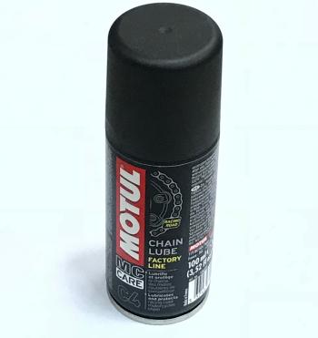 919 р. Смазка цепи Motul C4 Chain Lube Factory Line 0,1л.  пм-00015330  с доставкой в г. Кемерово. Увеличить фотографию 1