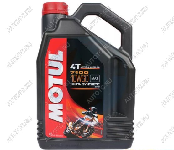 8 349 р. Масло Motul 7100 4T 10W-60 4л.  пм-00015332  с доставкой в г. Кемерово