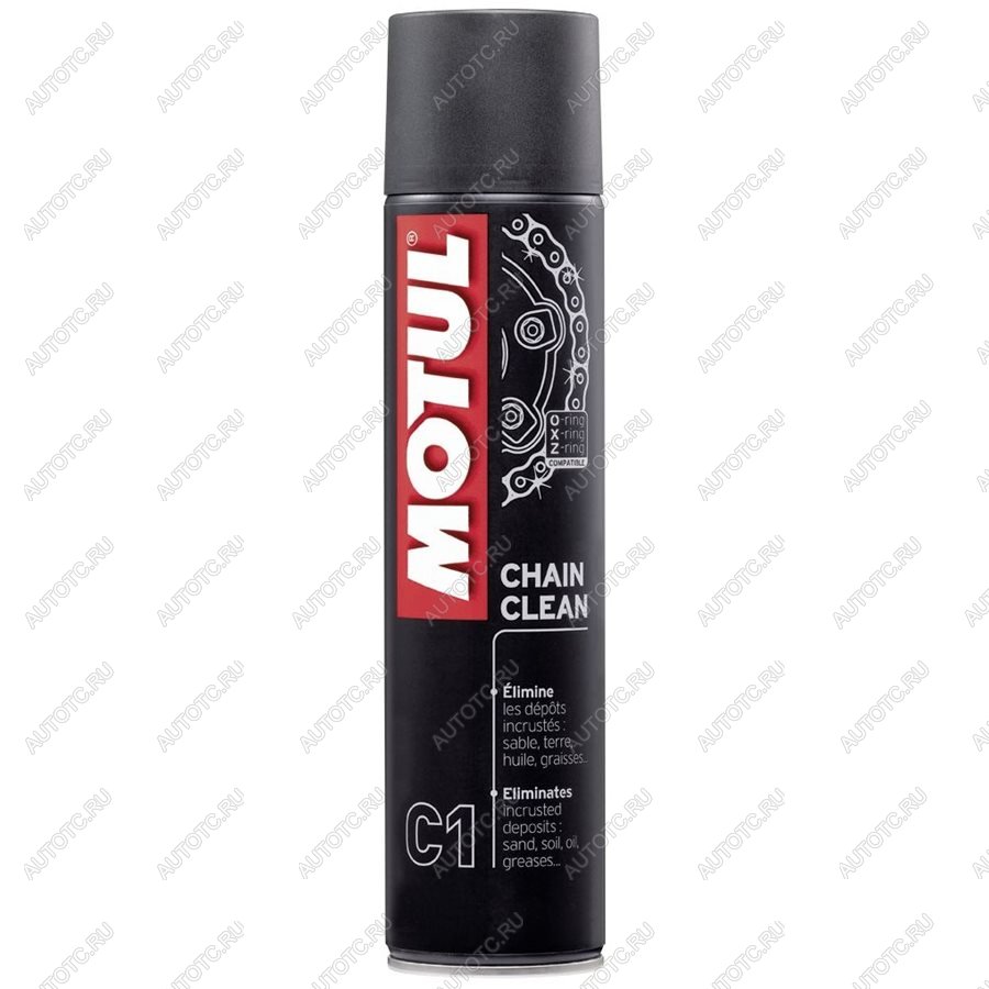 899 р. Очиститель цепи Motul C1 Chain Clean 0,4л.  пм-00017716  с доставкой в г. Кемерово