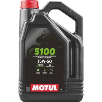 5 699 р. Масло Motul 5100 4T 15W-50 4л.  пм-00031121  с доставкой в г. Кемерово. Увеличить фотографию 1