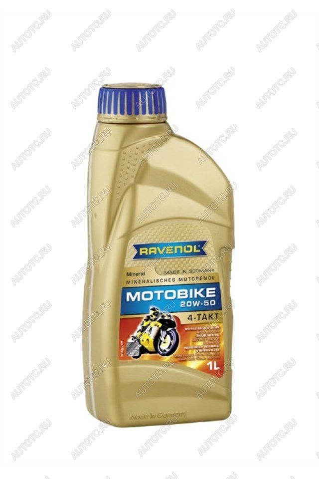 1 899 р. Моторное масло RAVENOL Motobike 4-T Mineral 20W-50 (1л)  1173122-001-01-999  с доставкой в г. Кемерово