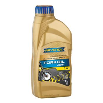 2 469 р. Вилочное масло RAVENOL Forkoil Light 5W (1л)  1182102-001-01-999  с доставкой в г. Кемерово. Увеличить фотографию 1