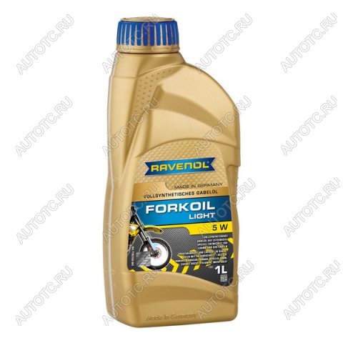 2 469 р. Вилочное масло RAVENOL Forkoil Light 5W (1л)  1182102-001-01-999  с доставкой в г. Кемерово