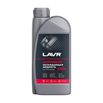 379 р. Охлаждающая жидкость LAVR Antifreeze G12+ -40 1л  ln1709  с доставкой в г. Кемерово. Увеличить фотографию 1