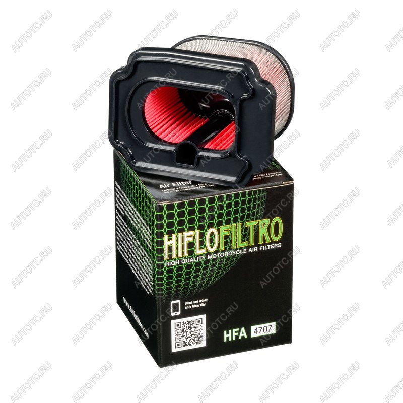 1 599 р. Воздушный фильтр HIFLO HFA4707 Yamaha MT-07 14-23, XSR700 16-23, XTZ690 20-23, YZF-R7 22-23  hfa4707  с доставкой в г. Кемерово