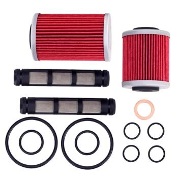 3 369 р. Комплект масляных фильтров AHL KTM Duke 690 12-19, SMC690R 12-24, EnduroSupermoto 701 16-23  пм-00030742  с доставкой в г. Кемерово. Увеличить фотографию 2