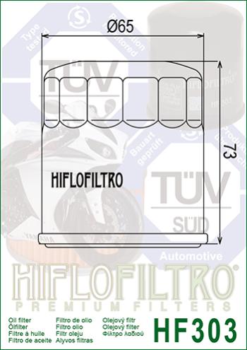 1 269 р. Масляный Фильтр HIFLO HF303C  hf303c  с доставкой в г. Кемерово. Увеличить фотографию 2
