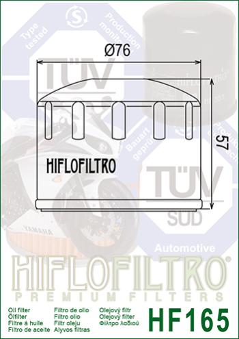 959 р. Масляный Фильтр HIFLO HF165  hf165  с доставкой в г. Кемерово. Увеличить фотографию 2