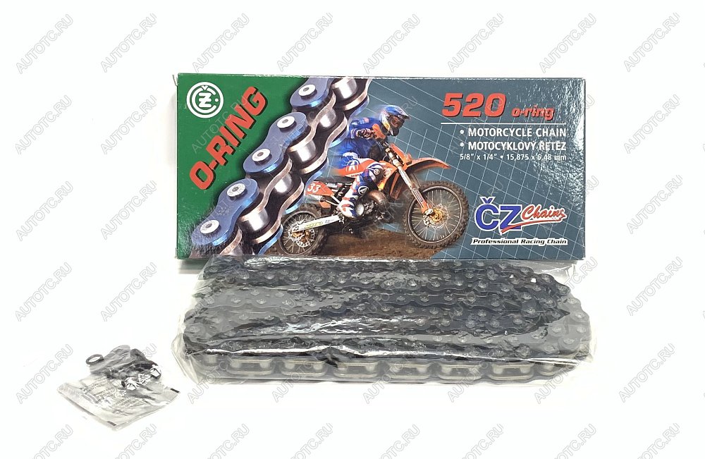 11 799 р. Цепь привода CZ Chains 520 RDO O-Ring - 116  520rdo-116  с доставкой в г. Кемерово