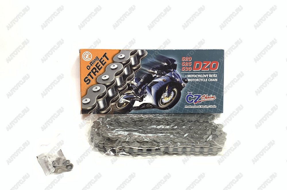 14 599 р. Цепь привода CZ Chains 525 DZO O-Ring - 122  525dzo-122  с доставкой в г. Кемерово